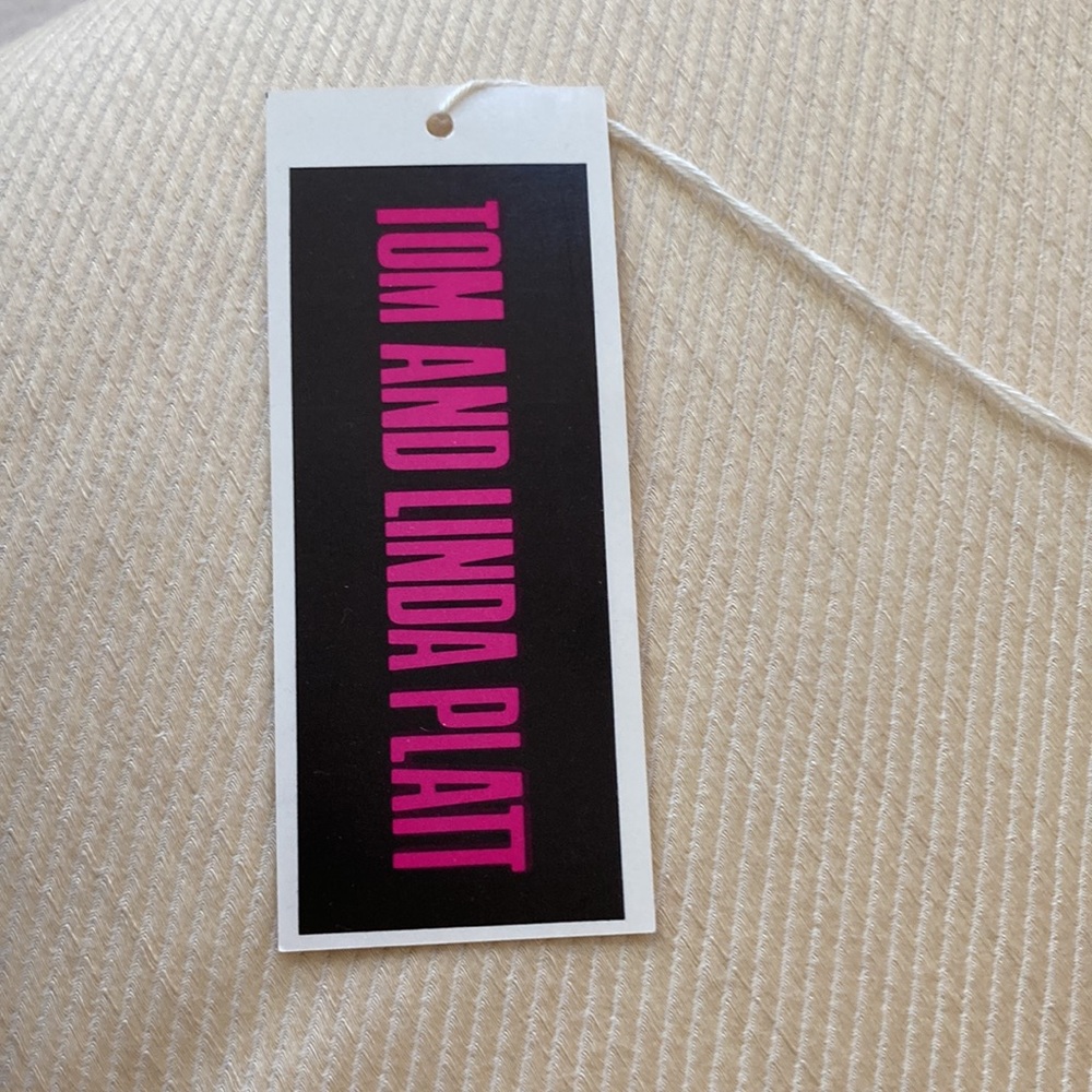 NEW WITH TAGS! BERGDORF GOODMAN TOM AND LINDA PLATT IVORY SILK DRESS - Picture 7 of 7